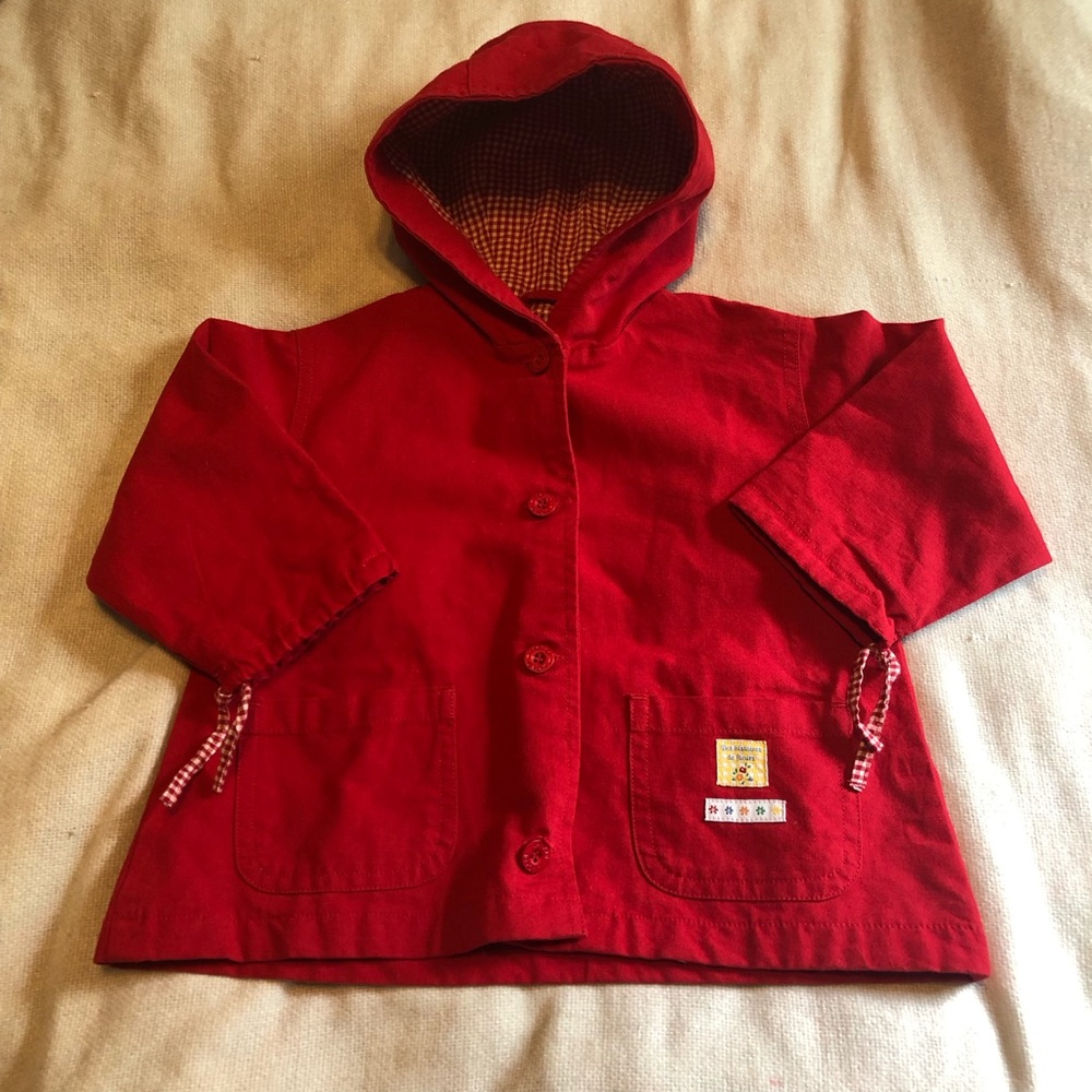 Vintage Jacadi toddler coat size 12M